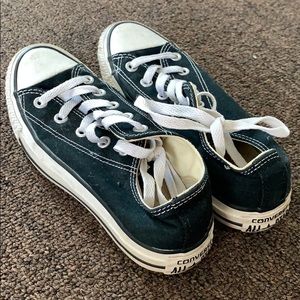 Size 5 black converse